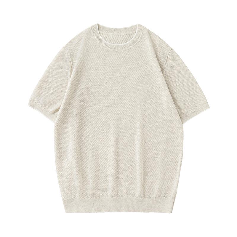 Mu Qiu Men s Retro Loose Textured Lyocell Linen Knit Short Sleeve T-Shirt 4XL (100-110 kg)
Mu Qiu Men s Retro Loose Textured Lyocell Linen Knit Short Sleeve T-Shirt 4XL (100-110 kg)