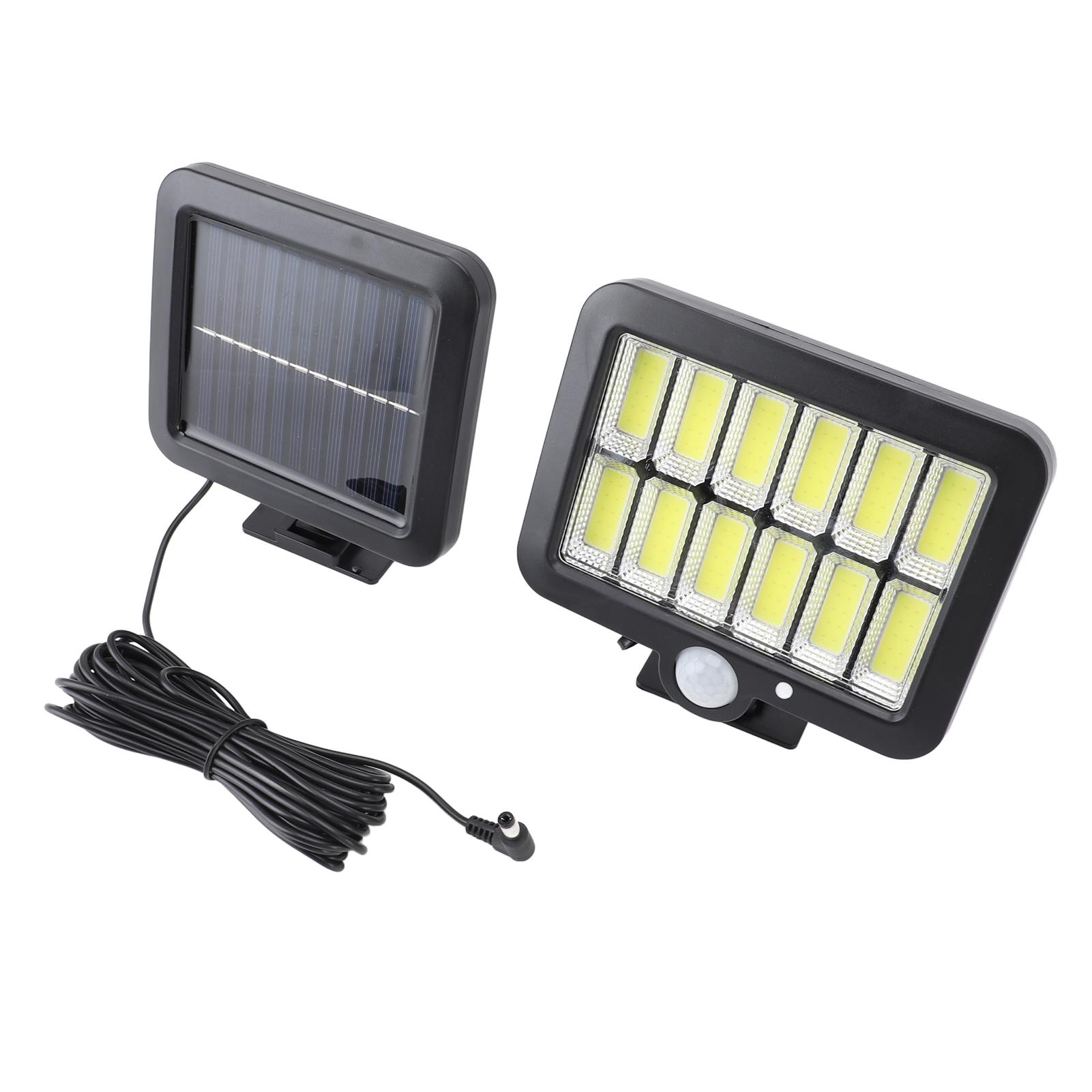 Solar Lights for Outside Waterproof 1200mAh Split Solar Powered Security Lights for Yard Garden Garage
Solar Lights for Outside Waterproof 1200mAh Split Solar Powered Security Lights for Yard Garden Garage