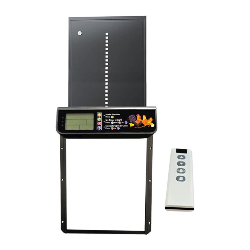 Solar Chicken Cage Door with Timer Automatic Chicken Door with Remote Anti-Pinch for Poultry Care 1
Solar Chicken Cage Door with Timer Automatic Chicken Door with Remote Anti-Pinch for Poultry Care 1