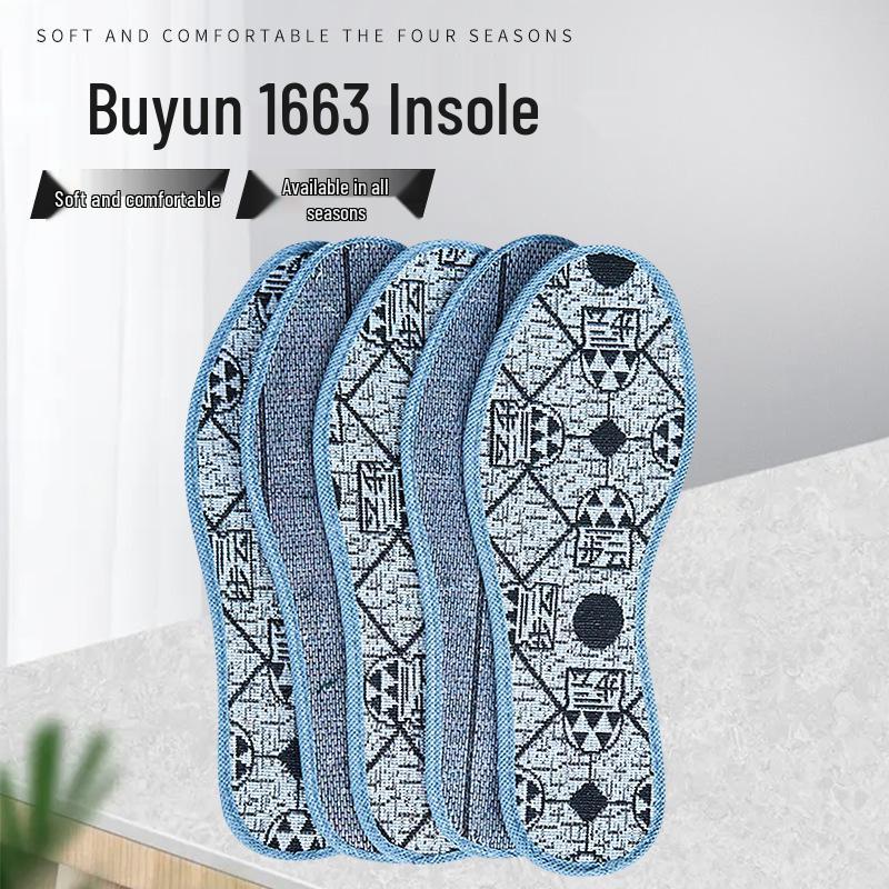 Buyun Дезодорирующие Дышащие Одноразовые Стельки на Четыре Сезона - Удобный Мягкий Хлопок для Мужчин и Женщин Size 45
Buyun Дезодорирующие Дышащие Одноразовые Стельки на Четыре Сезона - Удобный Мягкий Хлопок для Мужчин и Женщин Size 45
