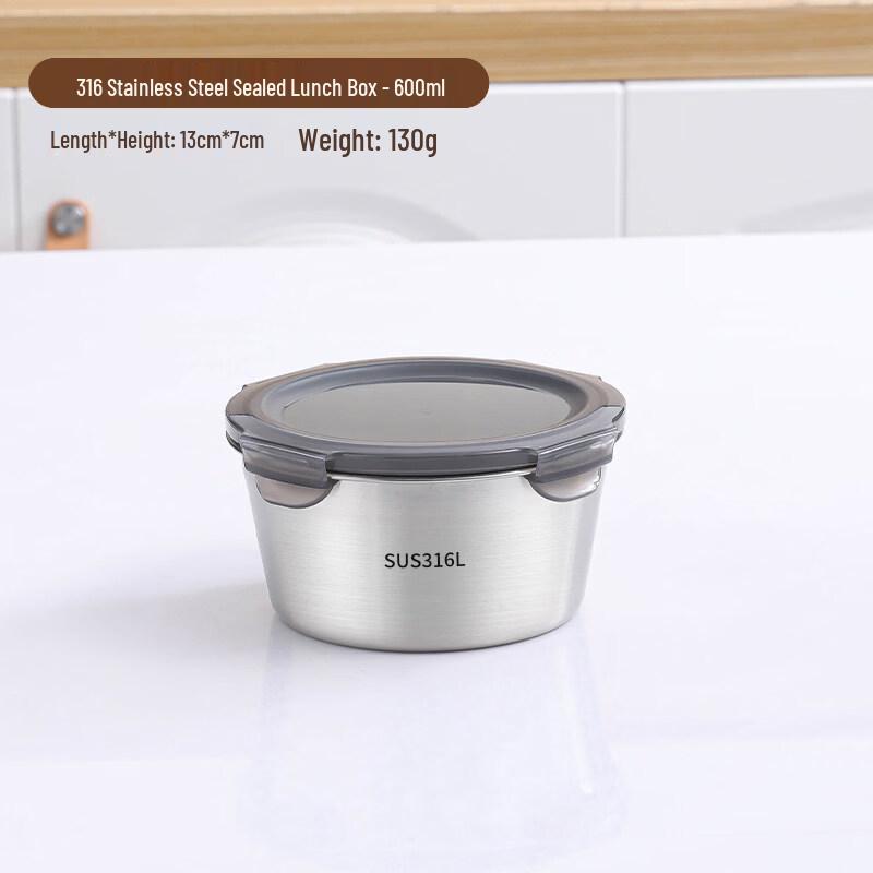 DM 316L Stainless Steel Portable Sealed Food Bowl
DM 316L Stainless Steel Portable Sealed Food Bowl