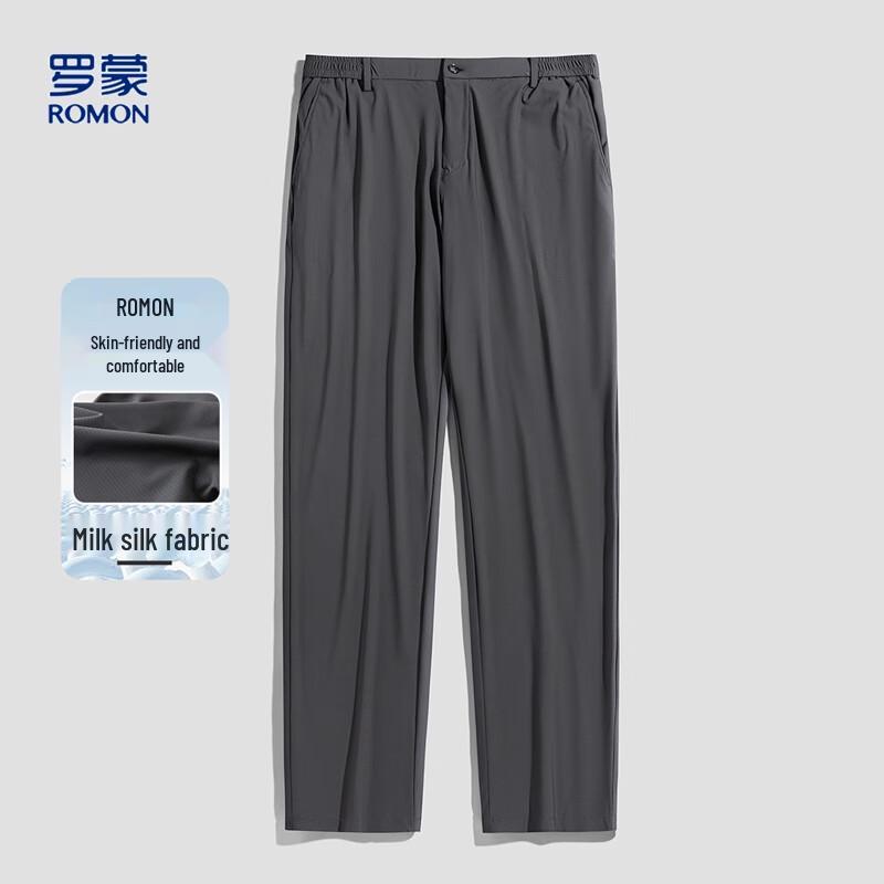 Romeng Men s Ice Silk Business Casual Straight-Leg Pants M
Romeng Men s Ice Silk Business Casual Straight-Leg Pants M