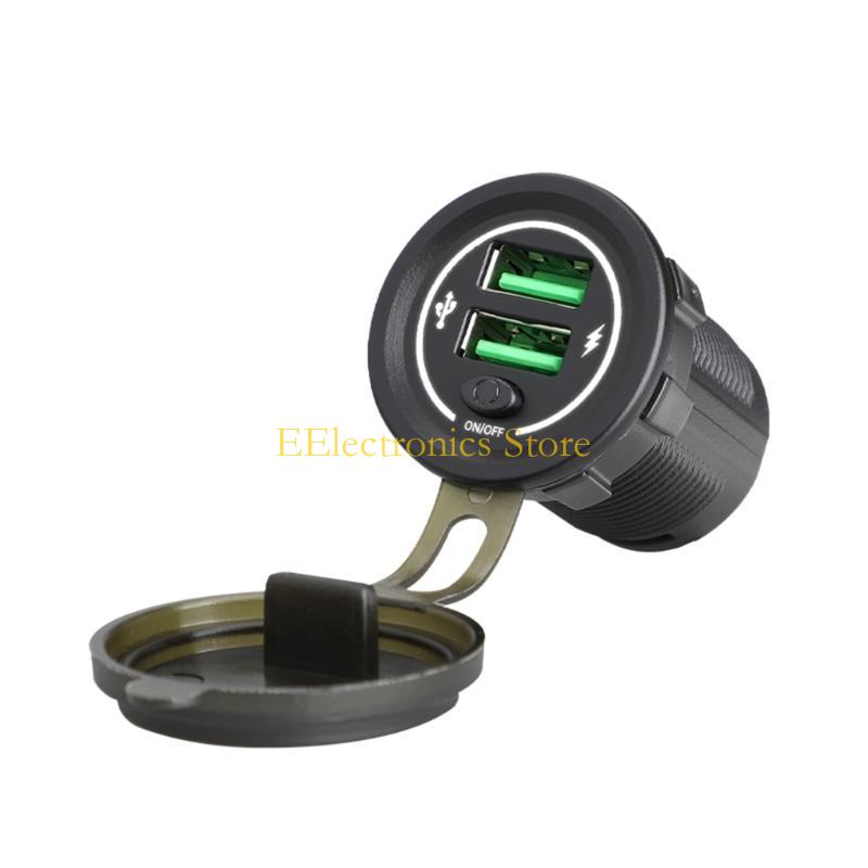 B03C 36W USB Car with Switches and LED Light for 12V 24V Vehicles Including Car
B03C 36W USB Car with Switches and LED Light for 12V 24V Vehicles Including Car