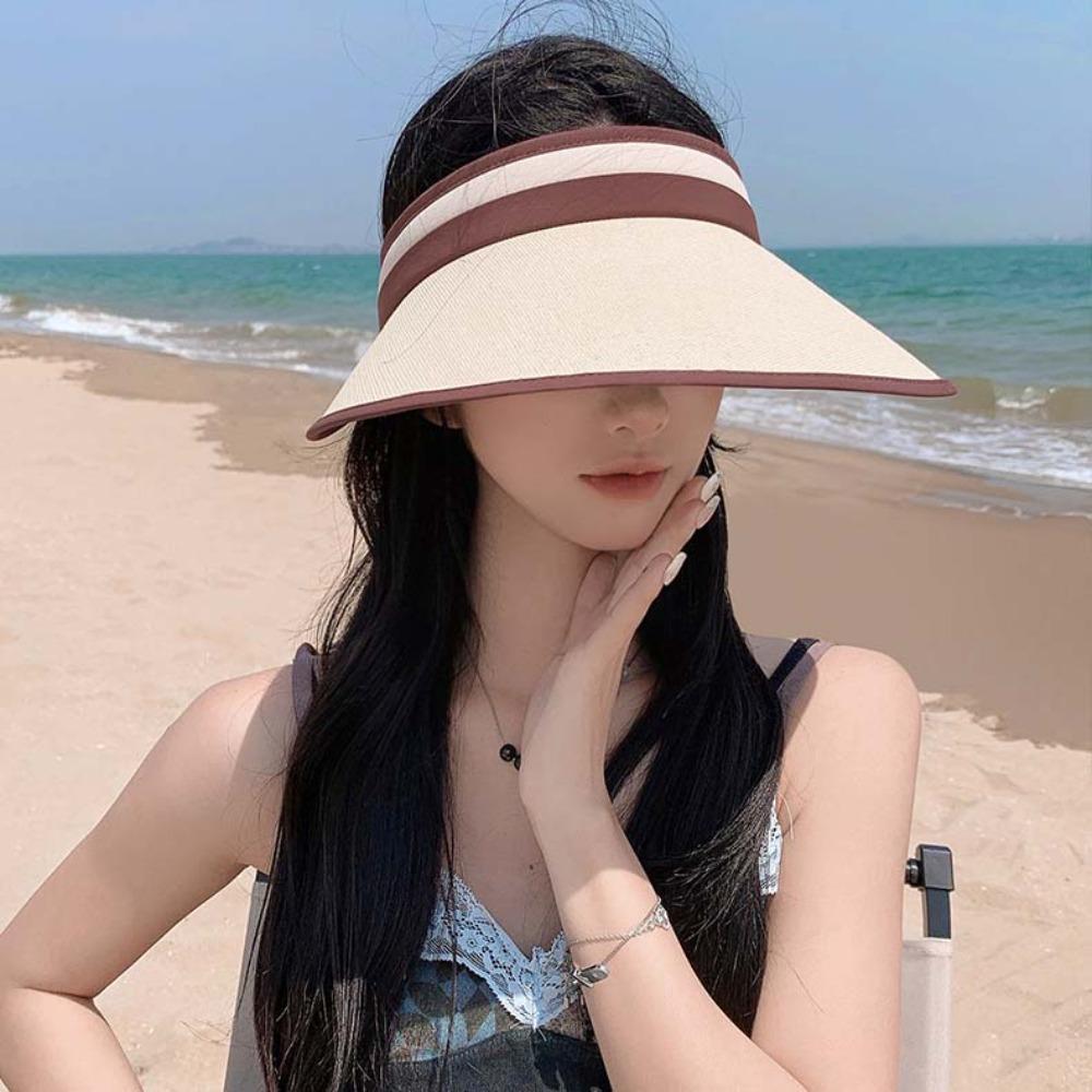 Adjustable Sunscreen Empty Top Cap UV Protection Summer Visor Cap Summer Women Sun Hat Female
Adjustable Sunscreen Empty Top Cap UV Protection Summer Visor Cap Summer Women Sun Hat Female