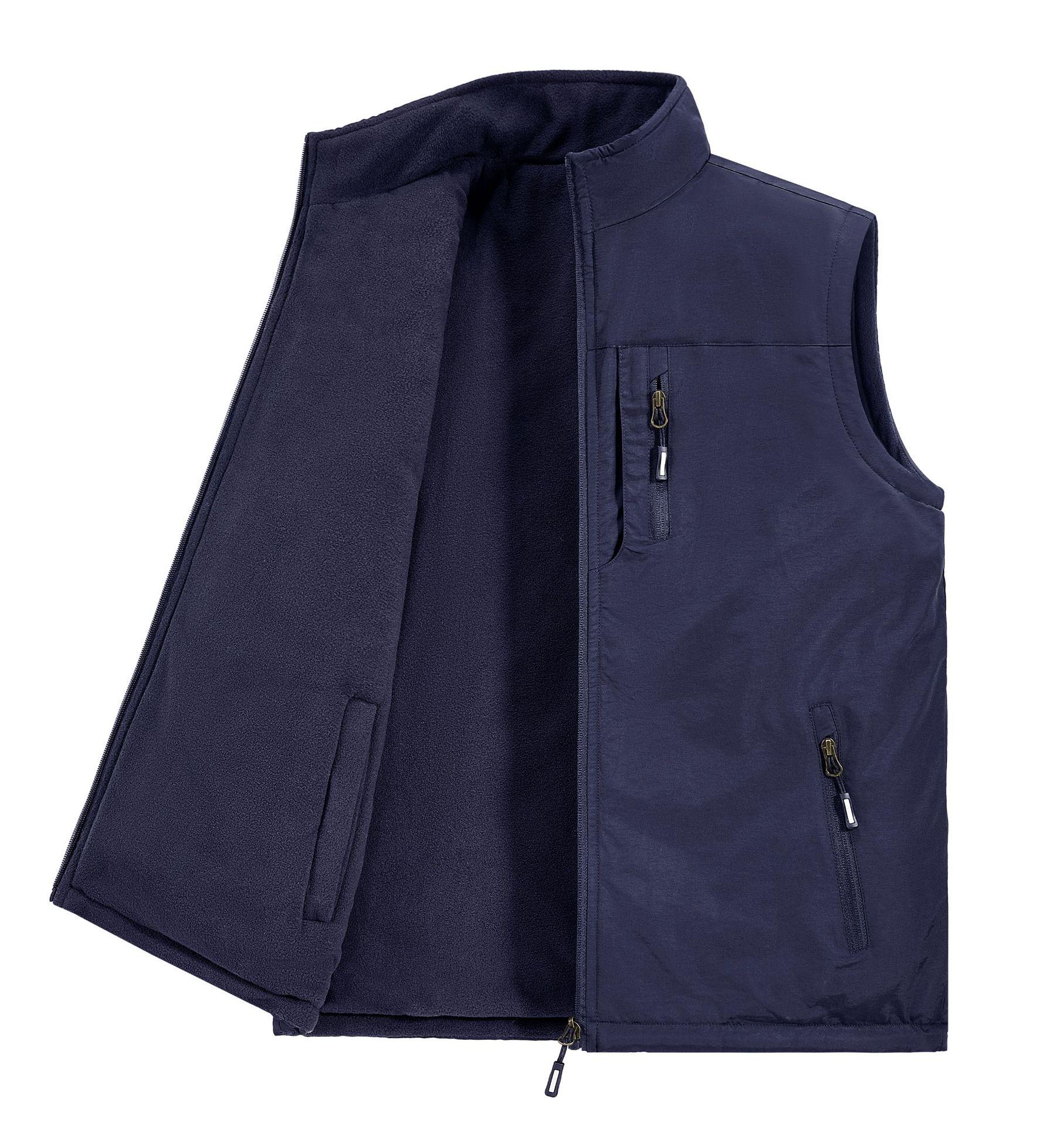 Reversible Men’s Fleece-Lined Outdoor Photography and Fishing Vest with Multi-Pockets 5XL (205-220 Jin)
Reversible Men’s Fleece-Lined Outdoor Photography and Fishing Vest with Multi-Pockets 5XL (205-220 Jin)