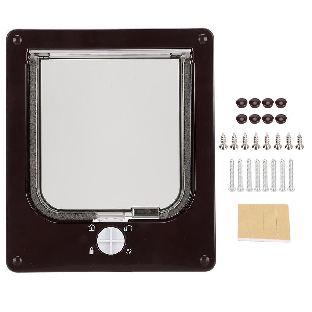 Pet Flap Door Detachable Door for Cat Dog Simple Installation Pet Gate Door Adjusting KnobL Brown L(for 6.5-9kg)
Pet Flap Door Detachable Door for Cat Dog Simple Installation Pet Gate Door Adjusting KnobL Brown L(for 6.5-9kg)