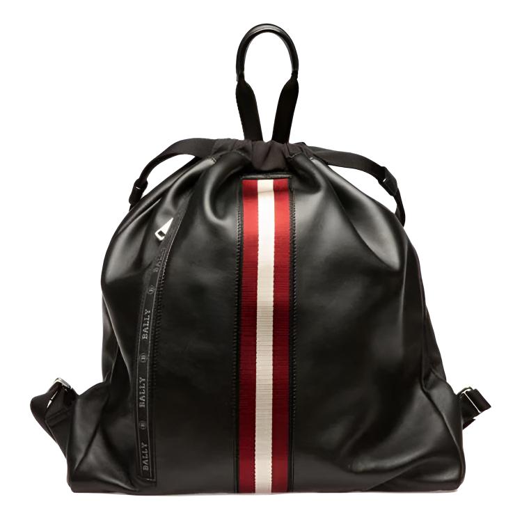Bally Black Leather Drawstring Design Red And White Striped Backpack Men Backpack 6230617 Basic Set (Bag+Dust Bag)
Bally Black Leather Drawstring Design Red And White Striped Backpack Men Backpack 6230617 Basic Set (Bag+Dust Bag)
