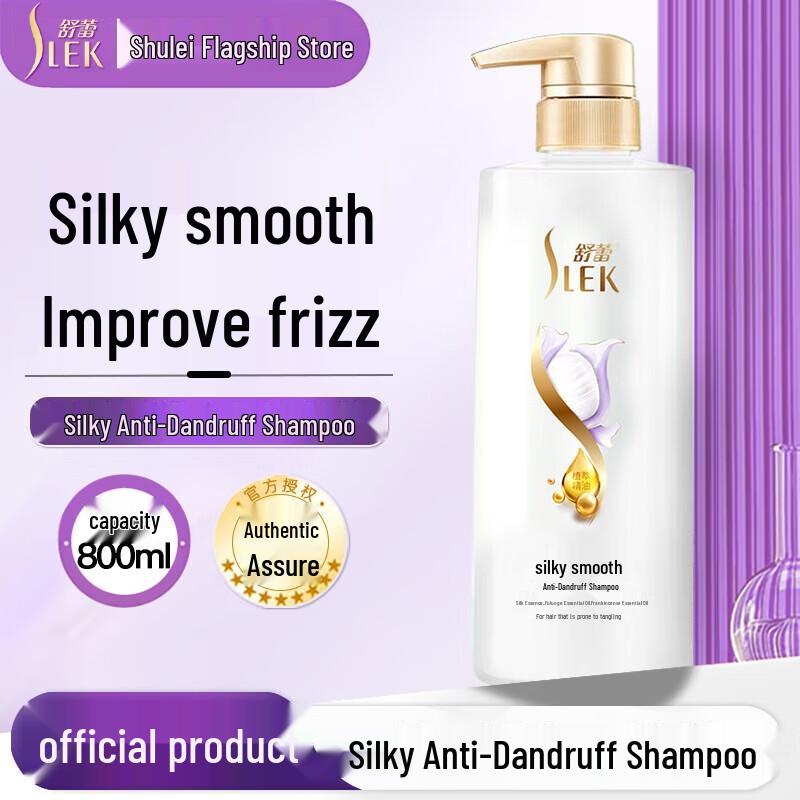 SLEK Silk Moisturizing Anti-Dandruff Shampoo
SLEK Silk Moisturizing Anti-Dandruff Shampoo