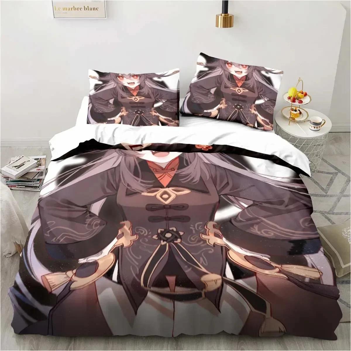 Carton Anime Genshin Impact Game Beding Set Printed With Pilowcase Bed Soft Duvet Cover Soft Single Double Quen Super King-Sized Dimensionsd Dimension 120*200cm Single
Carton Anime Genshin Impact Game Beding Set Printed With Pilowcase Bed Soft Duvet Cover Soft Single Double Quen Super King-Sized Dimensionsd Dimension 120*200cm Single