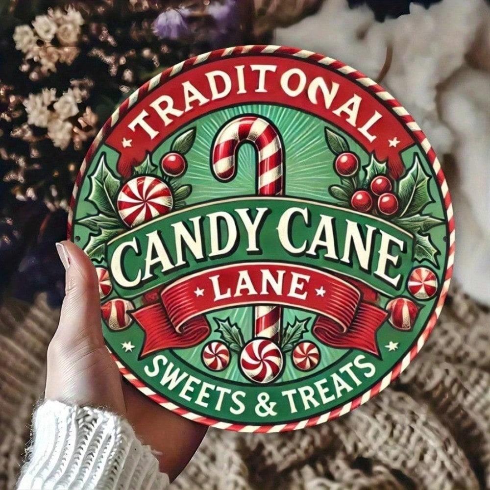 Vintage Metal Tin Sign 8 Inch Round Christmas Candy Cane Holiday Wall Art Decor 20x20 разноцветный
Vintage Metal Tin Sign 8 Inch Round Christmas Candy Cane Holiday Wall Art Decor 20x20 разноцветный