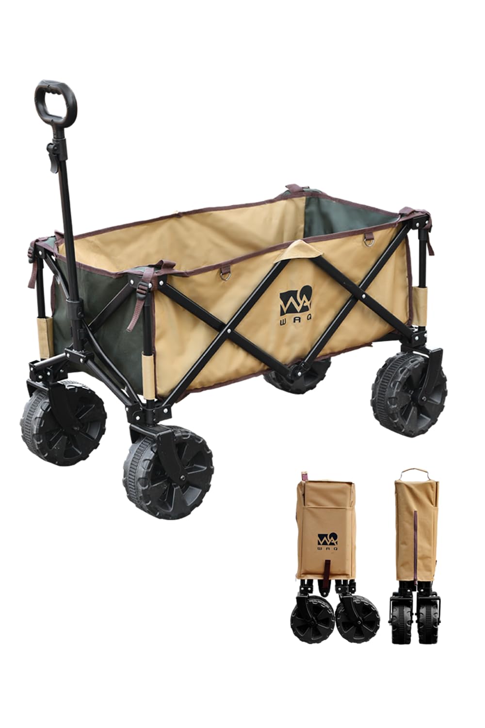 WAQ Outdoor Wagon Olive x Tan Вместимость Carry Wagon (Большие шины/Нагрузка 150 кг/Отдельно стоящее хранилище/106 л)
WAQ Outdoor Wagon Olive x Tan Вместимость Carry Wagon (Большие шины/Нагрузка 150 кг/Отдельно стоящее хранилище/106 л)