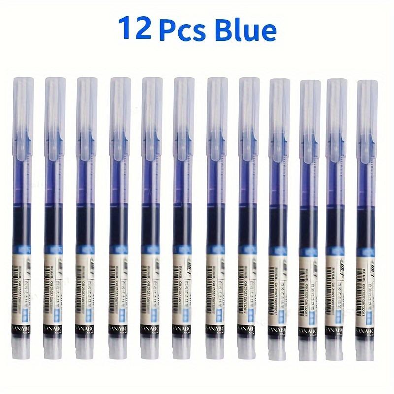 12pcs Quick-Dry Gel Pens, Fine Point 0. 05mm, Black Ink - Needle Tip Liquid Gel Pens for School, Office & Precise Writing синий
12pcs Quick-Dry Gel Pens, Fine Point 0. 05mm, Black Ink - Needle Tip Liquid Gel Pens for School, Office & Precise Writing синий