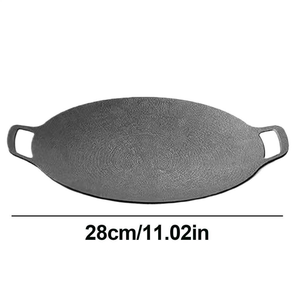 Korean Grill Pan BBQ Baking Frying Round Griddle Plate Non-Stick Outdoor Cooking Tools With Brush Gloves And Tongs For Camping
Korean Grill Pan BBQ Baking Frying Round Griddle Plate Non-Stick Outdoor Cooking Tools With Brush Gloves And Tongs For Camping