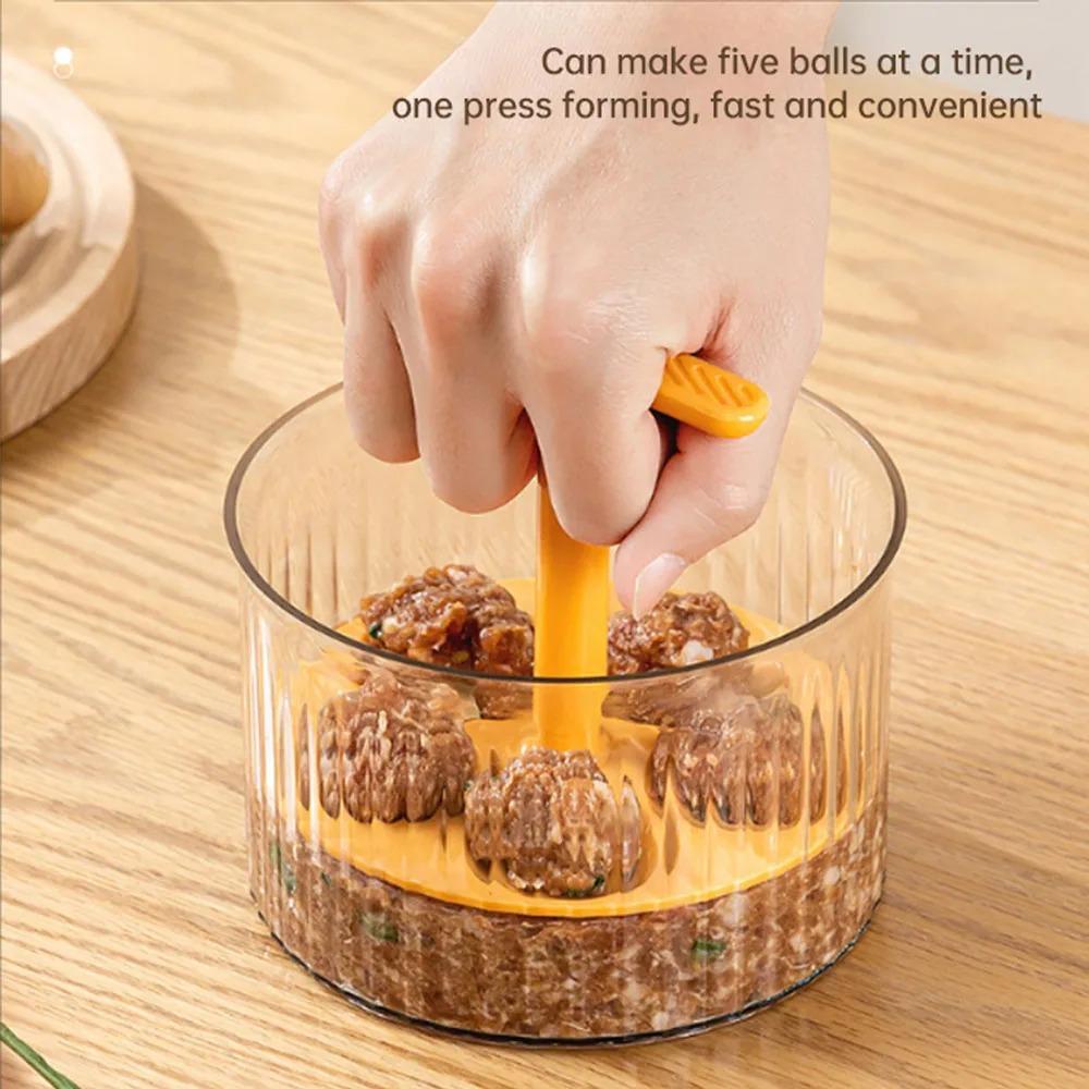New Translucent Meatballs Maker Meat Balls Manual Maker Tool Manual Rice-Meat Dumplings Maker For Clear Dumplings Meat Tool белый
New Translucent Meatballs Maker Meat Balls Manual Maker Tool Manual Rice-Meat Dumplings Maker For Clear Dumplings Meat Tool белый