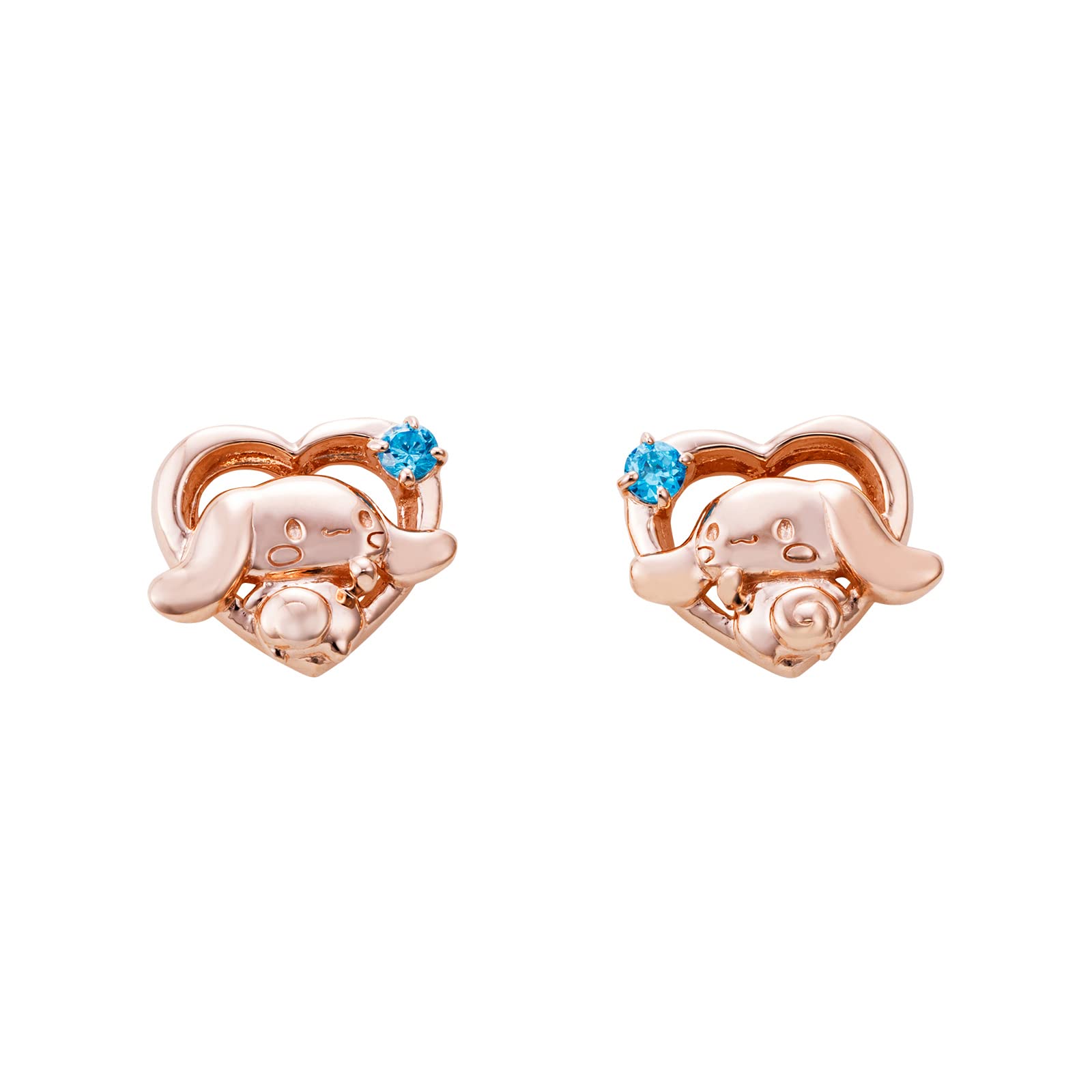 Серьги Cinnamoroll для обоих ушей, набор из 2 персонажей Sanrio, коричный хвост, открытое сердце, синий камень, серебро 925 пробы, фианит, силиконовая застежка, розовое золото розовый
Серьги Cinnamoroll для обоих ушей, набор из 2 персонажей Sanrio, коричный хвост, открытое сердце, синий камень, серебро 925 пробы, фианит, силиконовая застежка, розовое золото розовый