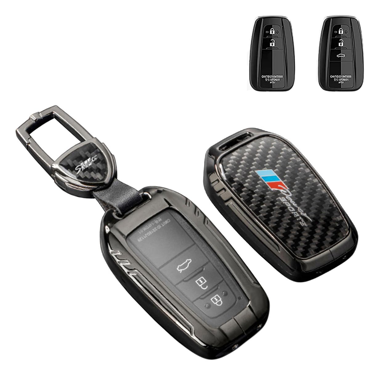 Smart Key Case Key Holder TOYOTA Toyota Key Case Luxury Stylish New Alloy Carbon Fiber Specially Designed Perfect Fit Dustproof Shockproof Four Colors
Smart Key Case Key Holder TOYOTA Toyota Key Case Luxury Stylish New Alloy Carbon Fiber Specially Designed Perfect Fit Dustproof Shockproof Four Colors