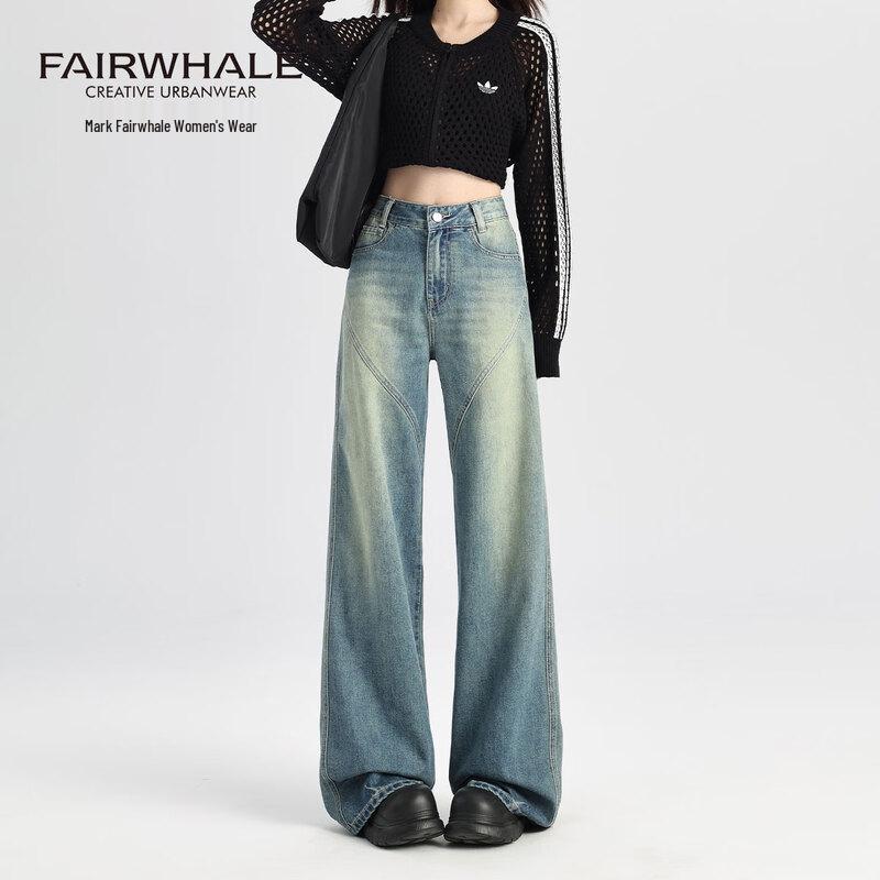 Mark Fairwhale Women s 2025 High-Waist Wide-Leg Deconstructed Jeans M (90-110 jin)
Mark Fairwhale Women s 2025 High-Waist Wide-Leg Deconstructed Jeans M (90-110 jin)