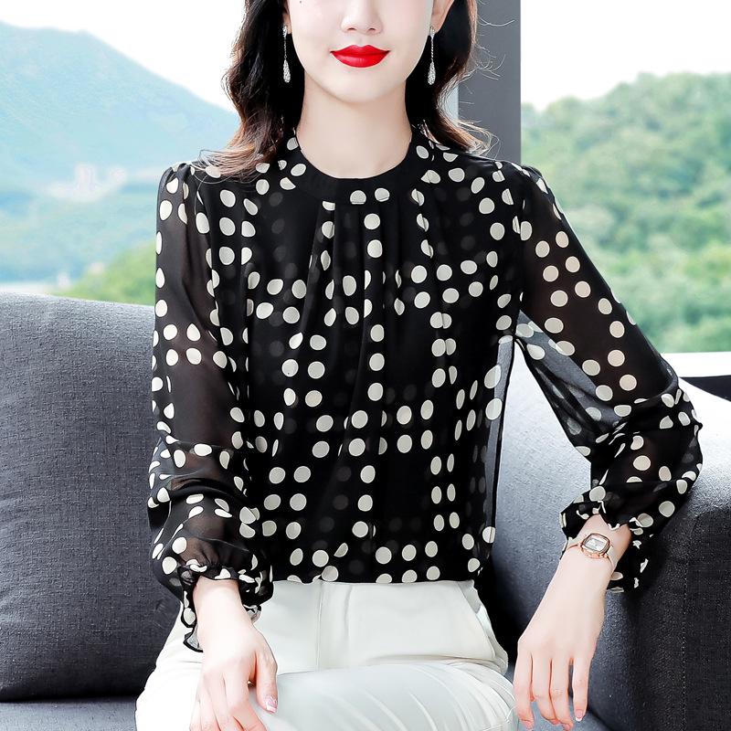 Chiffon Polka Dot Blouse – Stylish Autumn 2024 Women s Loose Fit, Age-Reducing French Shirt 2X-Large чорний
Chiffon Polka Dot Blouse – Stylish Autumn 2024 Women s Loose Fit, Age-Reducing French Shirt 2X-Large чорний