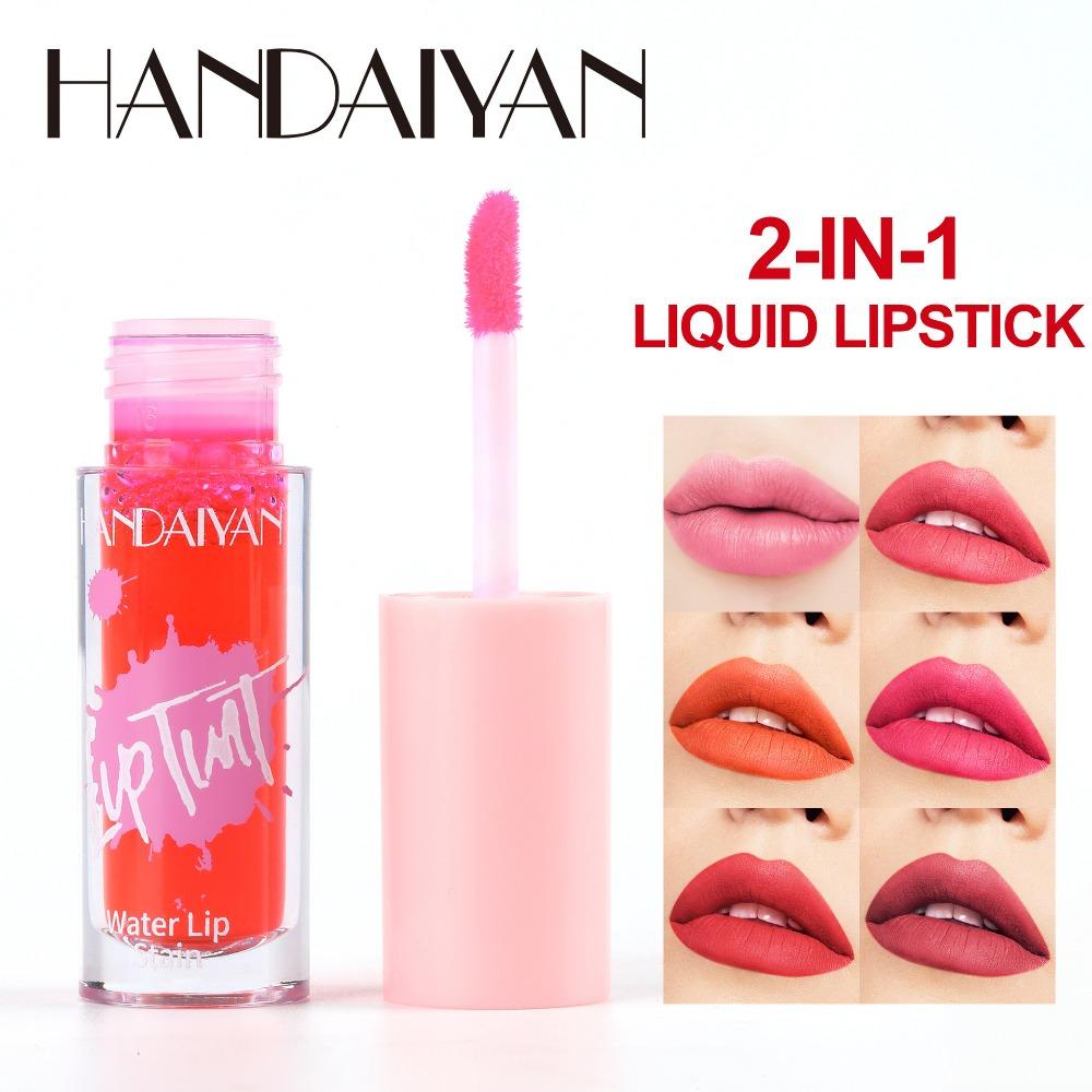 HANDAIYAN 6 Kleur Краска для губ Глазурь для губ Крашение губ для макияжа Bliuwende Fieding Fan Матовая помада для губ Красная вода
HANDAIYAN 6 Kleur Краска для губ Глазурь для губ Крашение губ для макияжа Bliuwende Fieding Fan Матовая помада для губ Красная вода
