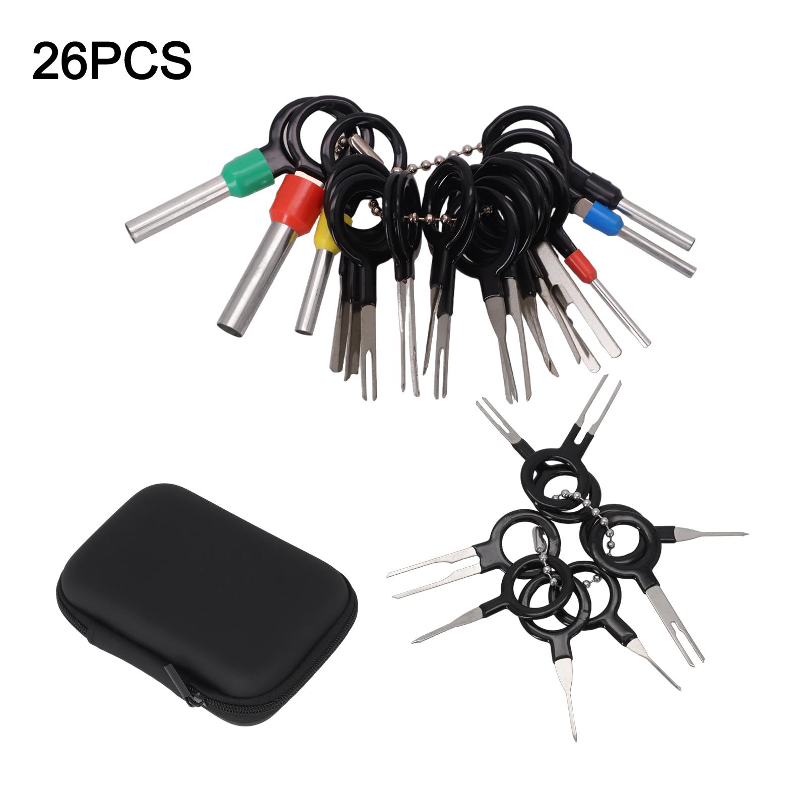 41-Piece Terminal Disassembly Kit for Vehicles with Multiple Tube Sizes 26PCS
41-Piece Terminal Disassembly Kit for Vehicles with Multiple Tube Sizes 26PCS