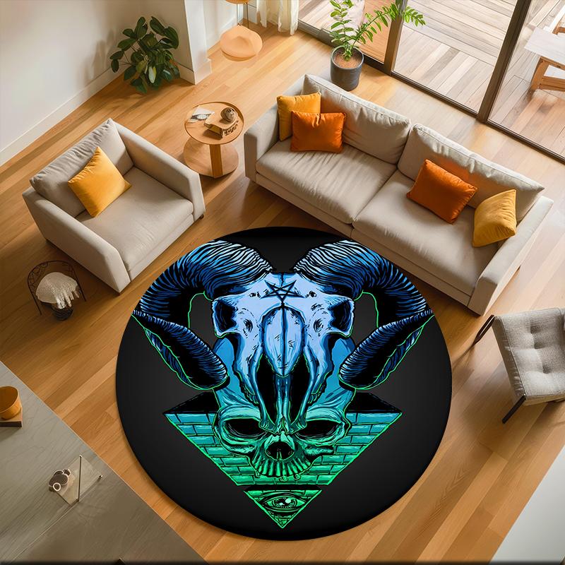 1pc Shining All-Seeing Eye Freemason Round carpet Painted Printed circular carpet, home door mat, outdoor travel protection carpet 80x80cm( 31x31in)
1pc Shining All-Seeing Eye Freemason Round carpet Painted Printed circular carpet, home door mat, outdoor travel protection carpet 80x80cm( 31x31in)