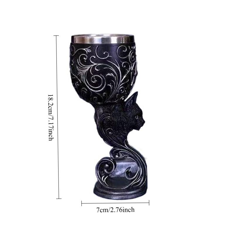 200ml Tiki Dragon Cup Goblet 304 Stainless Steel,Engraved Wine Chalice Mug,Reusable Bar&Home Party Drinkware Unique Gifts 200ml
200ml Tiki Dragon Cup Goblet 304 Stainless Steel,Engraved Wine Chalice Mug,Reusable Bar&Home Party Drinkware Unique Gifts 200ml