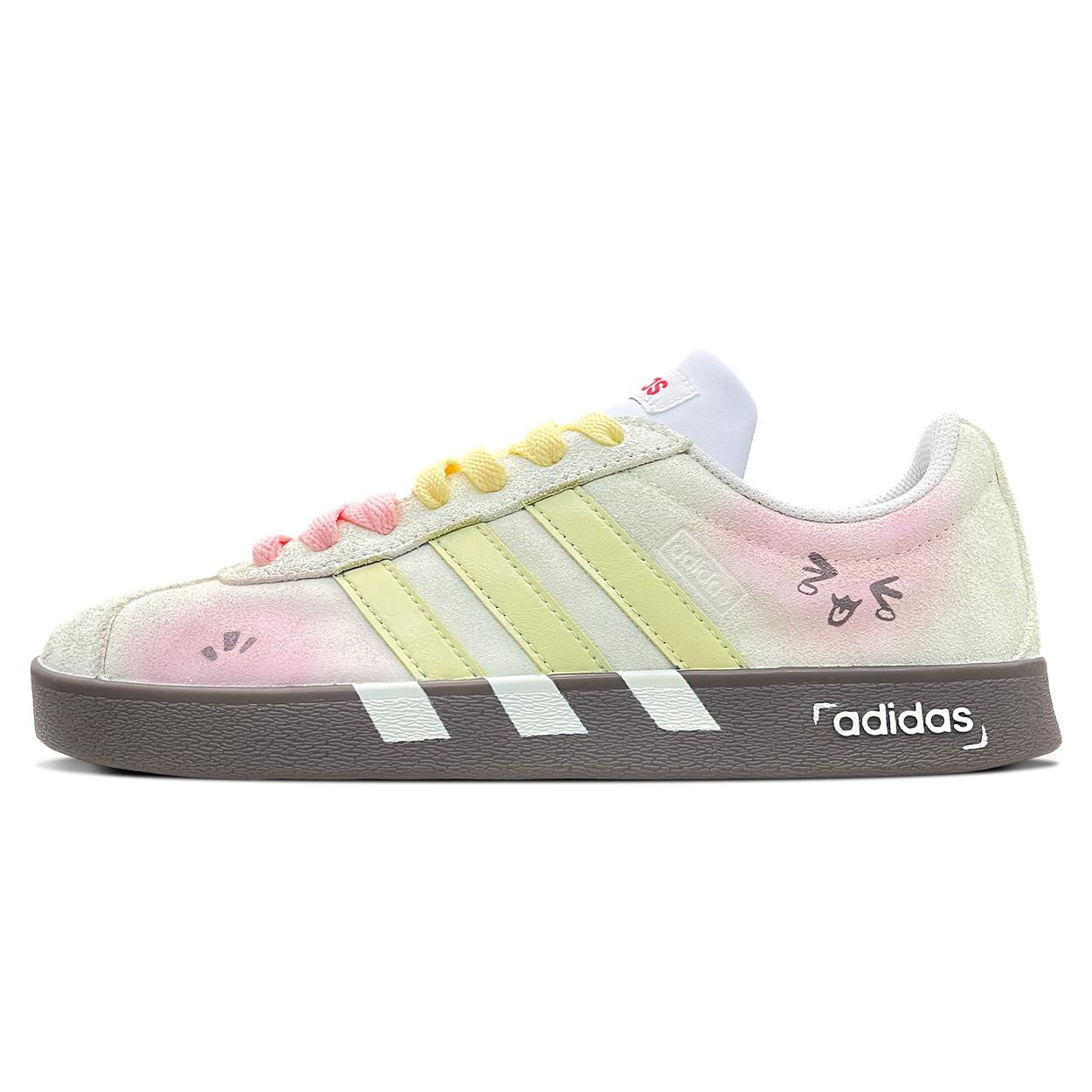 Adidas VL COURT 2.0 Abrasion Resistant Low top Skateboard Shoes Unisex Ecru HQ1802(Team1120-) 38
Adidas VL COURT 2.0 Abrasion Resistant Low top Skateboard Shoes Unisex Ecru HQ1802(Team1120-) 38