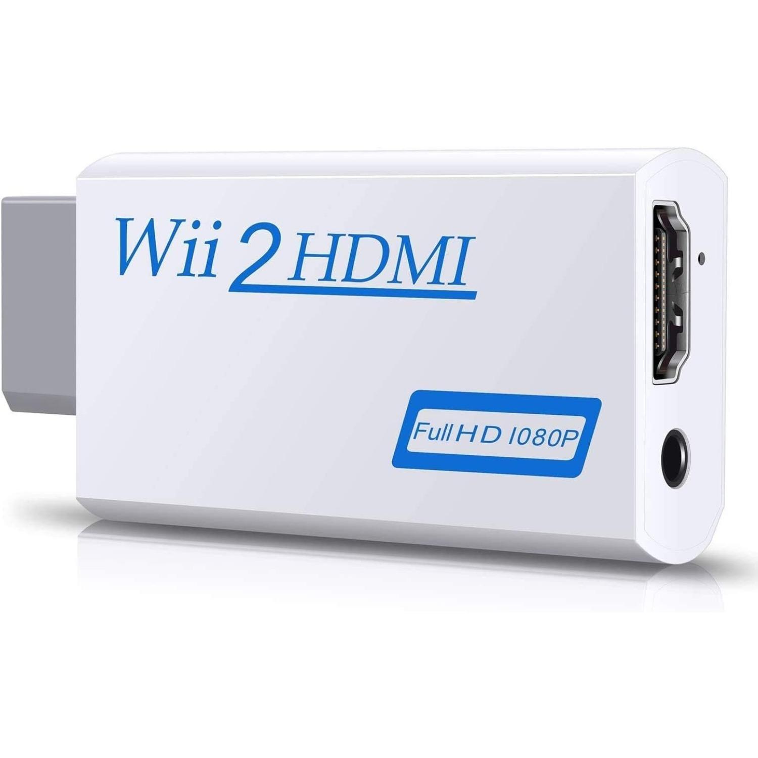 Адаптер Wii-HDMI с выходом видео 1080P 720P HD, повышающий качество видео, конвертер, аудиоприставка 3,5 мм, поддержка Wii-link для всех режимов отображения Wii 7.3*3.4*1.4cm белый
Адаптер Wii-HDMI с выходом видео 1080P 720P HD, повышающий качество видео, конвертер, аудиоприставка 3,5 мм, поддержка Wii-link для всех режимов отображения Wii 7.3*3.4*1.4cm белый