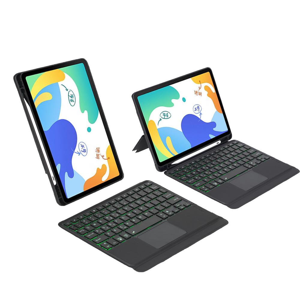 THV6-AS Keyboard Case for Huawei MatePad 10.4 (2023)/(2022)/(2020)/Honor Pad V7/V6 Leather Stand Cover+Backlit Touchpad Bluetooth-compatible Keyboard A
THV6-AS Keyboard Case for Huawei MatePad 10.4 (2023)/(2022)/(2020)/Honor Pad V7/V6 Leather Stand Cover+Backlit Touchpad Bluetooth-compatible Keyboard A