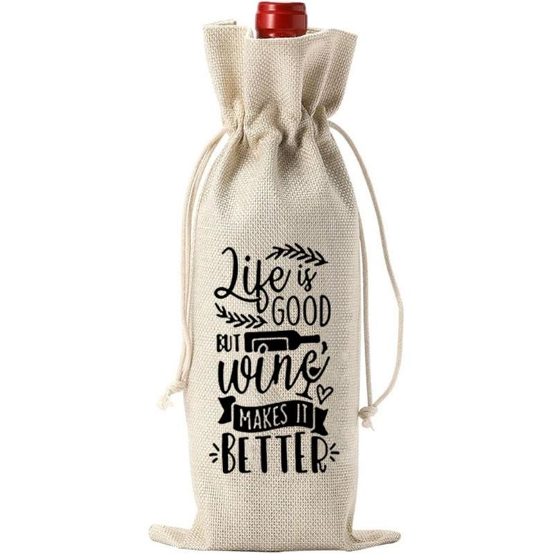 Funny Wine Bag for Christmas Gift Perfect for Women Men Going Away Parties and Retirement Celebration
Funny Wine Bag for Christmas Gift Perfect for Women Men Going Away Parties and Retirement Celebration