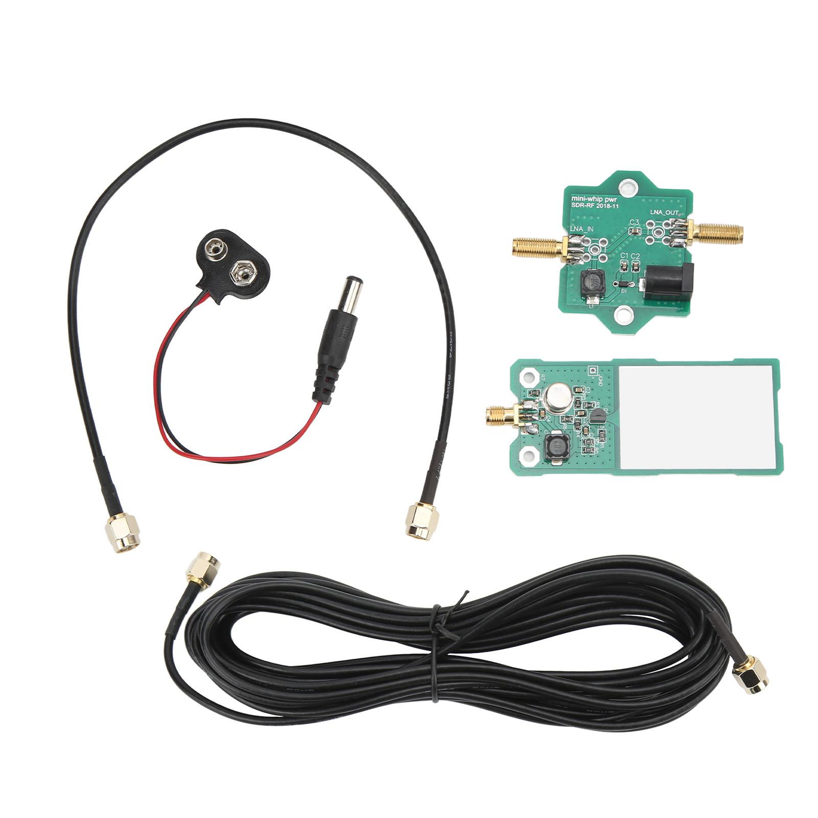 Антена SDR MF HF VHF Модуль 100KHz-30MHz Плата 9V-15V Комплект аксесуарів для DIY
Антена SDR MF HF VHF Модуль 100KHz-30MHz Плата 9V-15V Комплект аксесуарів для DIY