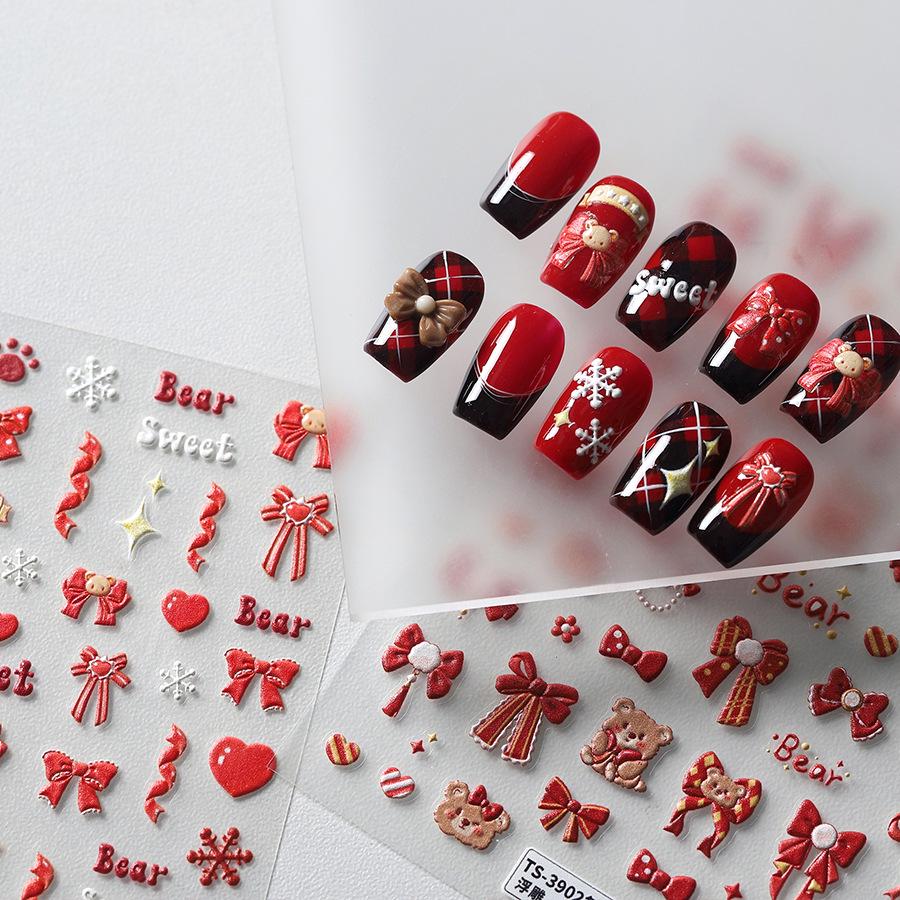 Magico Mo Ji Ferrite Cartoon Embossed Matte Nail Stickers - Vintage Little Bear (TS-3902)
Magico Mo Ji Ferrite Cartoon Embossed Matte Nail Stickers - Vintage Little Bear (TS-3902)