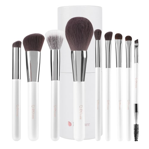 DUcare Makeup Brush Set of 9, Makeup Brush, Shiratama, Makeup Brush, Eye Shadow Brush, Face Brush, Uses plenty of carefully selected ultra-fine bristl
DUcare Makeup Brush Set of 9, Makeup Brush, Shiratama, Makeup Brush, Eye Shadow Brush, Face Brush, Uses plenty of carefully selected ultra-fine bristl