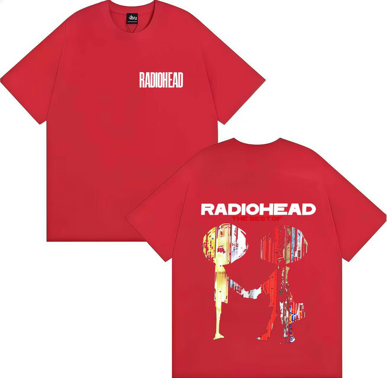 Модный принт Radiohead The Bends Двусторонний принт Футболка с коротким рукавом Мужская Женская Готическая футболка Оверсайз Хлопок Повседневные футболки S
Модный принт Radiohead The Bends Двусторонний принт Футболка с коротким рукавом Мужская Женская Готическая футболка Оверсайз Хлопок Повседневные футболки S