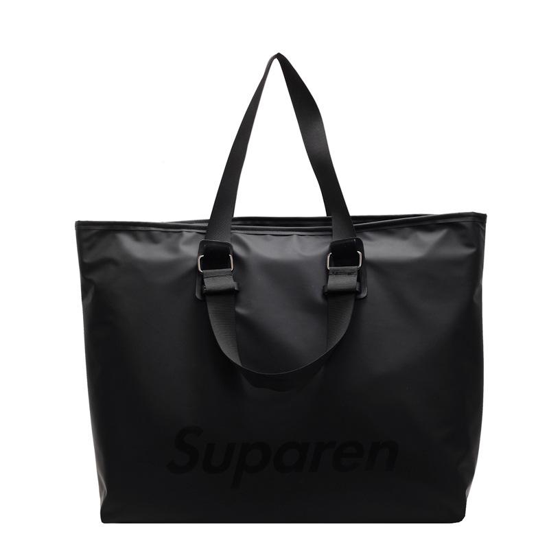 New short-distance travel bag large-capacity fashion shoulder bag outdoor sports fitness messenger bag hand luggage bag чорний
New short-distance travel bag large-capacity fashion shoulder bag outdoor sports fitness messenger bag hand luggage bag чорний