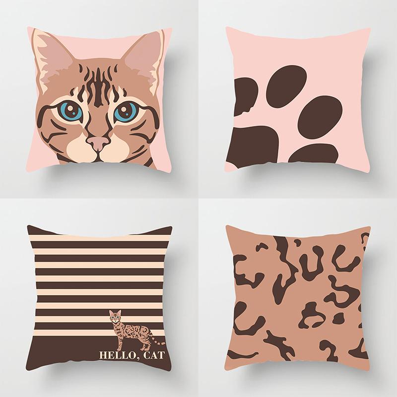 45x45cm Cute cartoon cat pillowcase Living room sofa Office Seat cushion cover Room Bedroom Home Decoration hold pillowcase
45x45cm Cute cartoon cat pillowcase Living room sofa Office Seat cushion cover Room Bedroom Home Decoration hold pillowcase