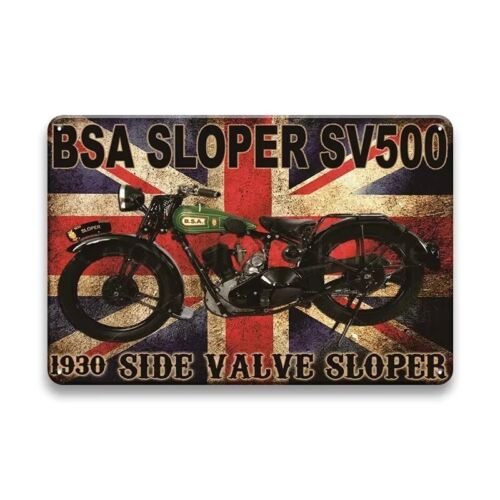 1dMotorcycle Tin Sign Vintage Metal Art Union Jack Man Cave Decor Retro aluminum 20x30cm
1dMotorcycle Tin Sign Vintage Metal Art Union Jack Man Cave Decor Retro aluminum 20x30cm