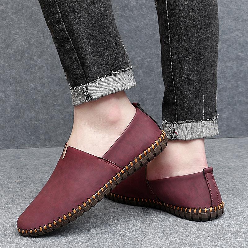 Fashion Casual Shoes Handmade Moccasins Leather Loafers Men Driving Shoes Size 39-48 36
Fashion Casual Shoes Handmade Moccasins Leather Loafers Men Driving Shoes Size 39-48 36