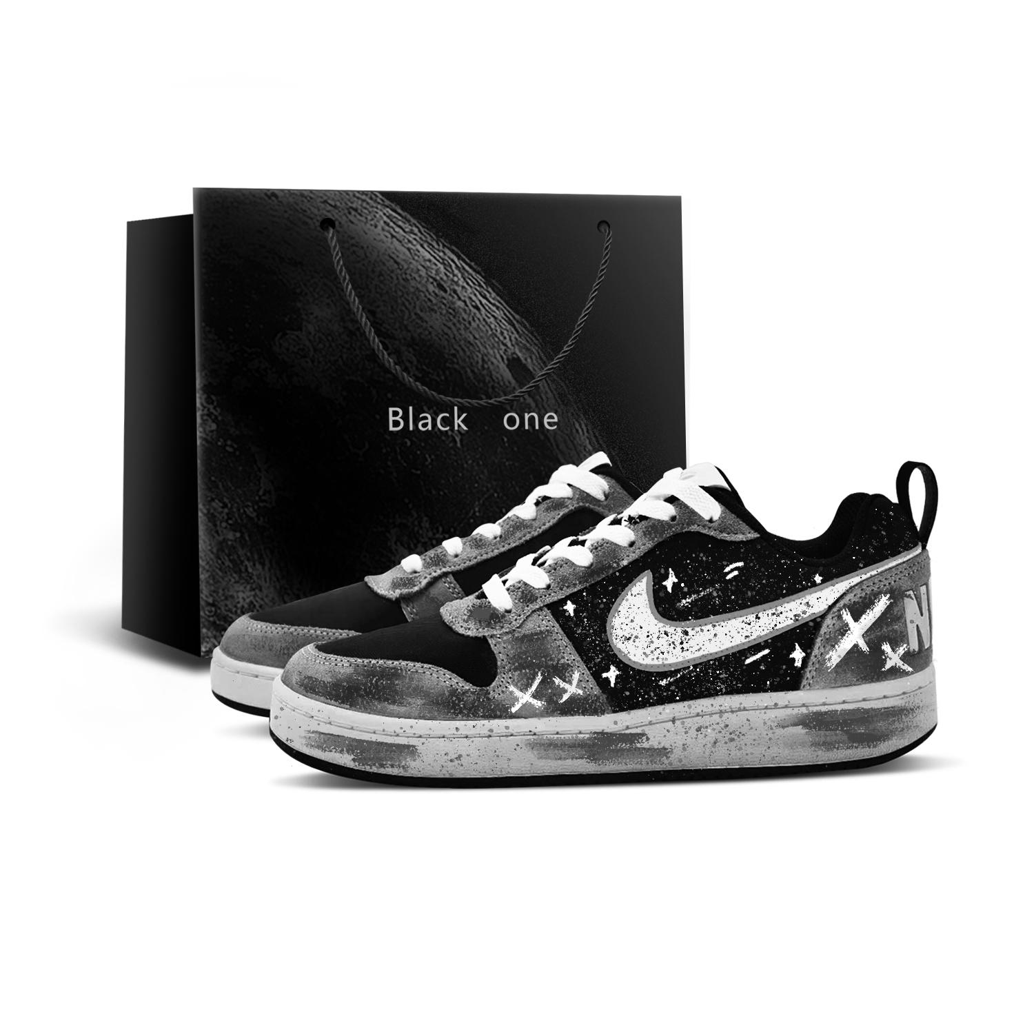Nike Court Borough Ink Splatter Starry Sky Shopping Bag Cushioning Abrasion Resistant Low top Skateboard Shoes Men s 844881-005(TEAM795-) 39
Nike Court Borough Ink Splatter Starry Sky Shopping Bag Cushioning Abrasion Resistant Low top Skateboard Shoes Men s 844881-005(TEAM795-) 39