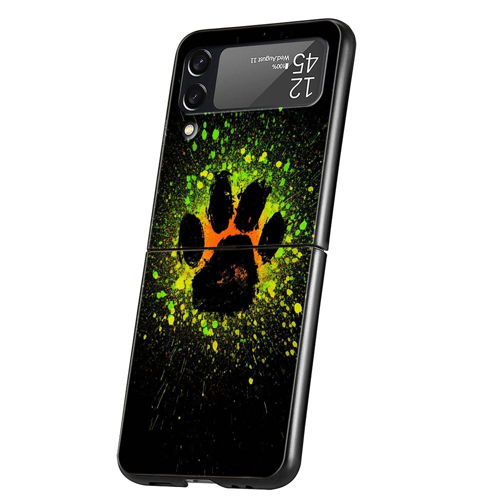 Dog Footprint Paw Cute Hard PC Phone Case For Samsung Galaxy Z Flip 4 5 Black Cover For Galaxy Z Flip 3 Foldable Shockproof Case Z Flip 4
Dog Footprint Paw Cute Hard PC Phone Case For Samsung Galaxy Z Flip 4 5 Black Cover For Galaxy Z Flip 3 Foldable Shockproof Case Z Flip 4