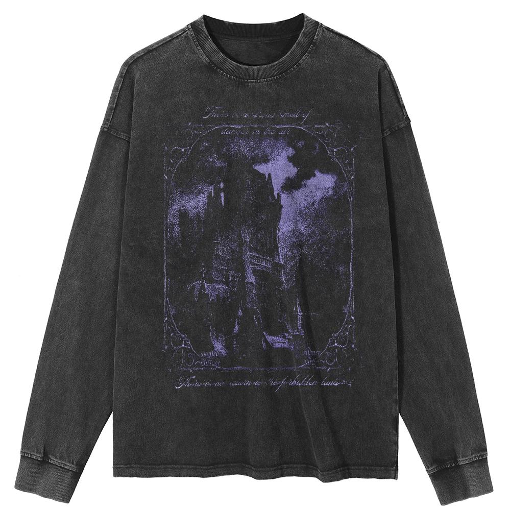 Футболка уличная Magic Castle Graphic Washed Black, хлопковая, унисекс, топы, футболки, футболка больших размеров с длинными рукавами S чёрный
Футболка уличная Magic Castle Graphic Washed Black, хлопковая, унисекс, топы, футболки, футболка больших размеров с длинными рукавами S чёрный