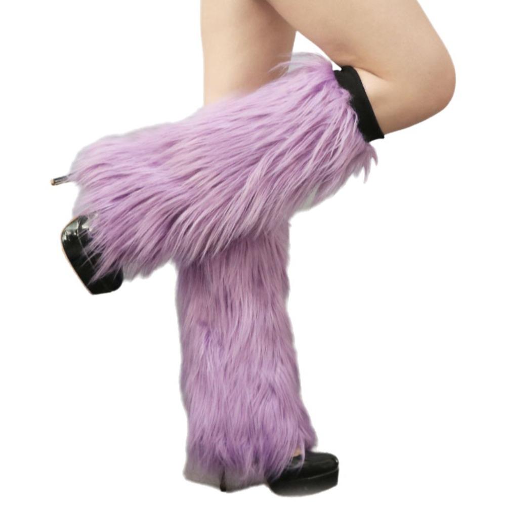 40cm Furry Leg Warmers Faux Fur Long Tube Sock Foot Cover Lolita Boots Cover JK Purple
40cm Furry Leg Warmers Faux Fur Long Tube Sock Foot Cover Lolita Boots Cover JK Purple