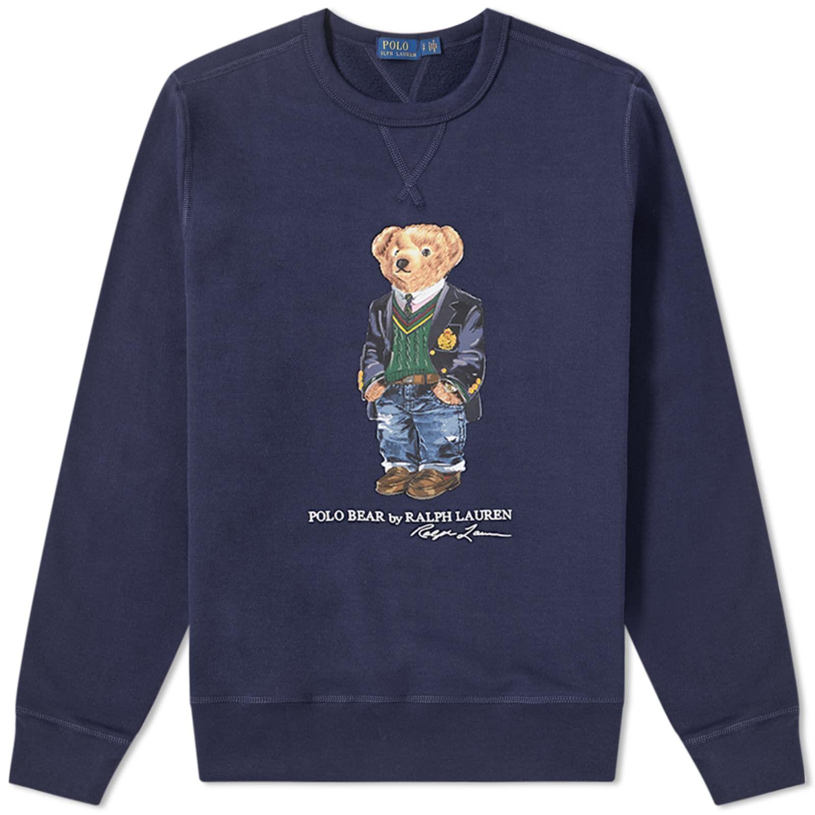 Polo Ralph Lauren FW23 Bear Print Crewneck Sweatshirt Men sweatshirt Navy-Blue MNPOKNI16810750-B82 XXL
Polo Ralph Lauren FW23 Bear Print Crewneck Sweatshirt Men sweatshirt Navy-Blue MNPOKNI16810750-B82 XXL