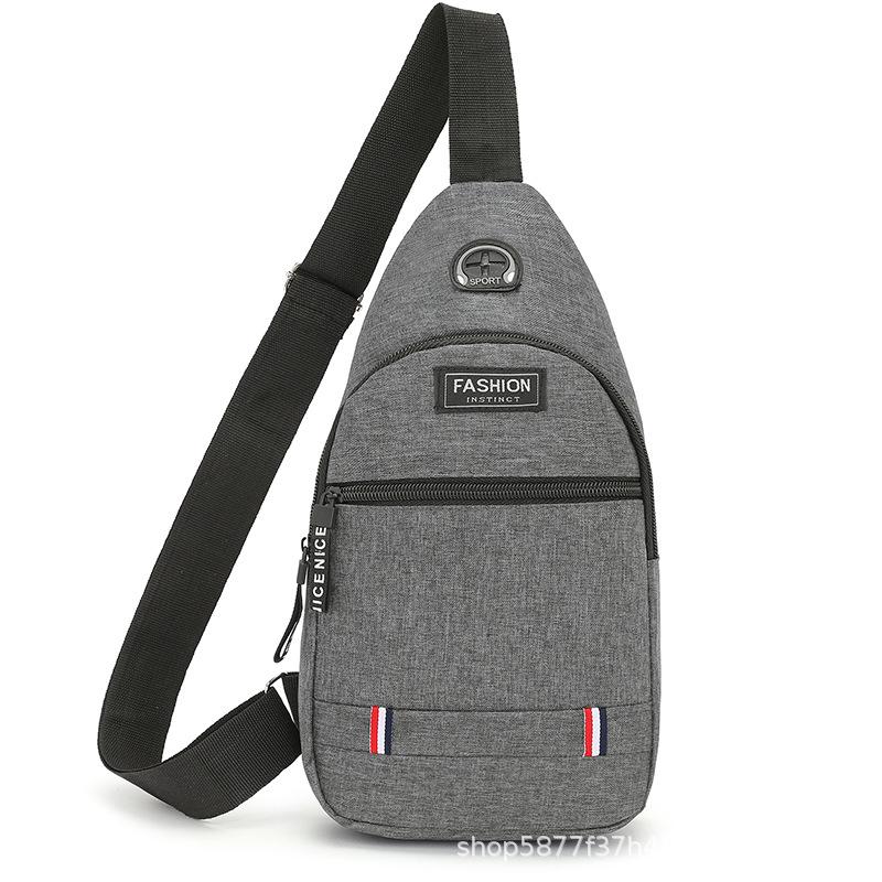 Men s Waterproof Wear-Resistant Crossbody Chest Bag with Headphone Holder, Oxford Cloth, for Travel & Outdoor Use 31×6×16 сірий колір
Men s Waterproof Wear-Resistant Crossbody Chest Bag with Headphone Holder, Oxford Cloth, for Travel & Outdoor Use 31×6×16 сірий колір