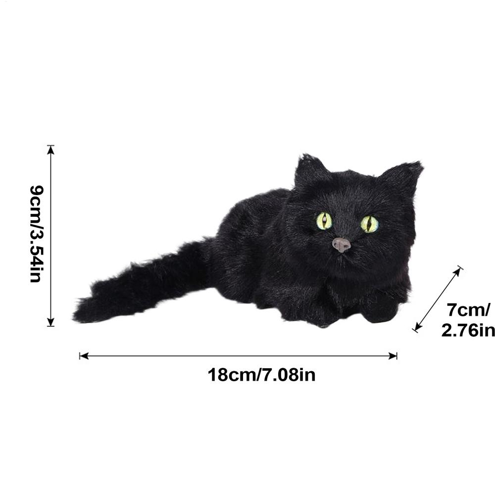 Black Cat Figurine Halloween Cat Animal Home Sculpture Decorative Table Centerpieces For Window Shelf Desk Fireplace Mantel
Black Cat Figurine Halloween Cat Animal Home Sculpture Decorative Table Centerpieces For Window Shelf Desk Fireplace Mantel