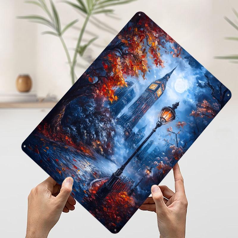 London Nightfall Metal Poster Customized Wall Art Retro Vintage Tinplate Signs for Aesthetic Decoration Room Bar Accessories 20x30cm(7.8x11.8inch)
London Nightfall Metal Poster Customized Wall Art Retro Vintage Tinplate Signs for Aesthetic Decoration Room Bar Accessories 20x30cm(7.8x11.8inch)