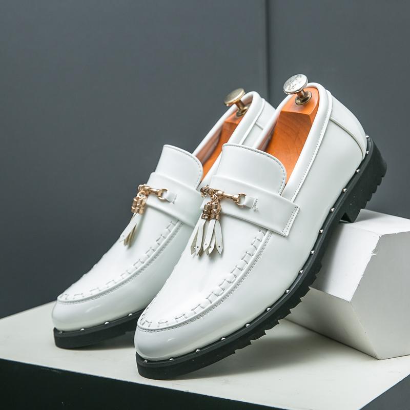 Модные лоферы мужские ПУ повседневные модные универсальные высококачественные формальные туфли мужские социальные туфли размер 38-46 мужская обувь 46 белый
Модные лоферы мужские ПУ повседневные модные универсальные высококачественные формальные туфли мужские социальные туфли размер 38-46 мужская обувь 46 белый