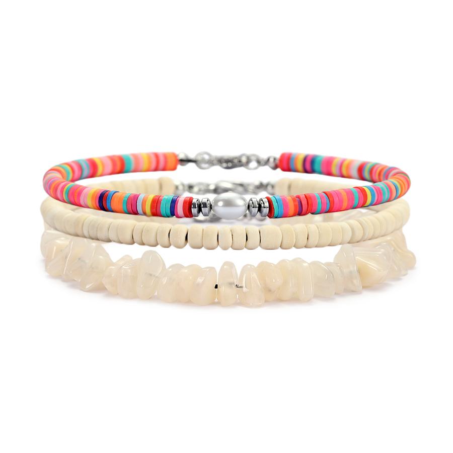 Noter Bohemian 3Pcs Women Anklet Premium Selected Wood Poly Cay Foot Bracelet Beach Vacation Versatile Accessories Jewelry Gift бежевий
Noter Bohemian 3Pcs Women Anklet Premium Selected Wood Poly Cay Foot Bracelet Beach Vacation Versatile Accessories Jewelry Gift бежевий