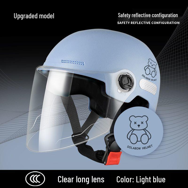 Universal All-Season Women s Motorcycle & Electric Scooter Safety Helmet with Sun Protection
Universal All-Season Women s Motorcycle & Electric Scooter Safety Helmet with Sun Protection