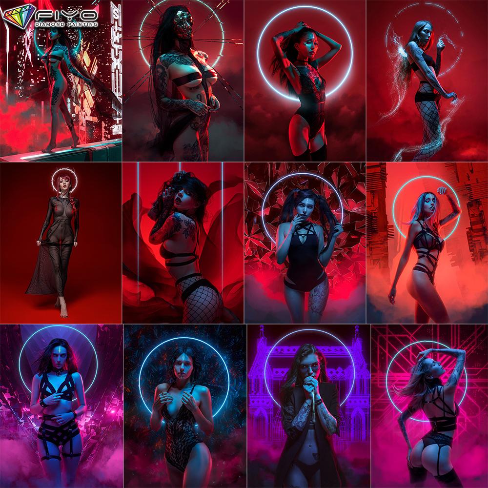 5D DIY Cyberpunk Sexy Art Вишивка хрестиком Стрази Алмазний малюнок Вишивка Мозаїка Домашній декор Full Square 20X30CM
5D DIY Cyberpunk Sexy Art Вишивка хрестиком Стрази Алмазний малюнок Вишивка Мозаїка Домашній декор Full Square 20X30CM